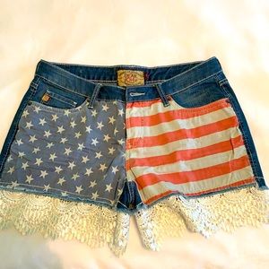 Dear John Denim Shorts NWOT